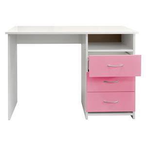 Schreibtisch 44 rosa/weiß