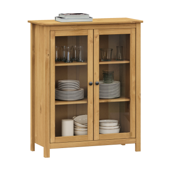 Vitrine 2 Türen TORINO Wachs