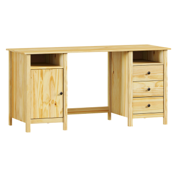 Schreibtisch TORINO Metallgriffe