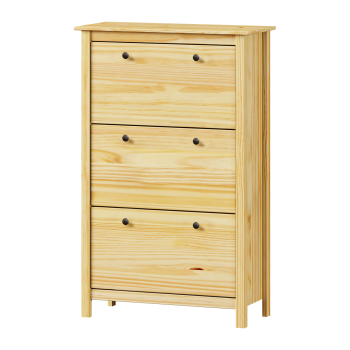 Schuhregal TORINO Metallgriffe